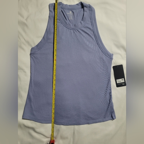 XL 90 Degree by Reflex Racer back ribbed tank - Picture 8 of 11